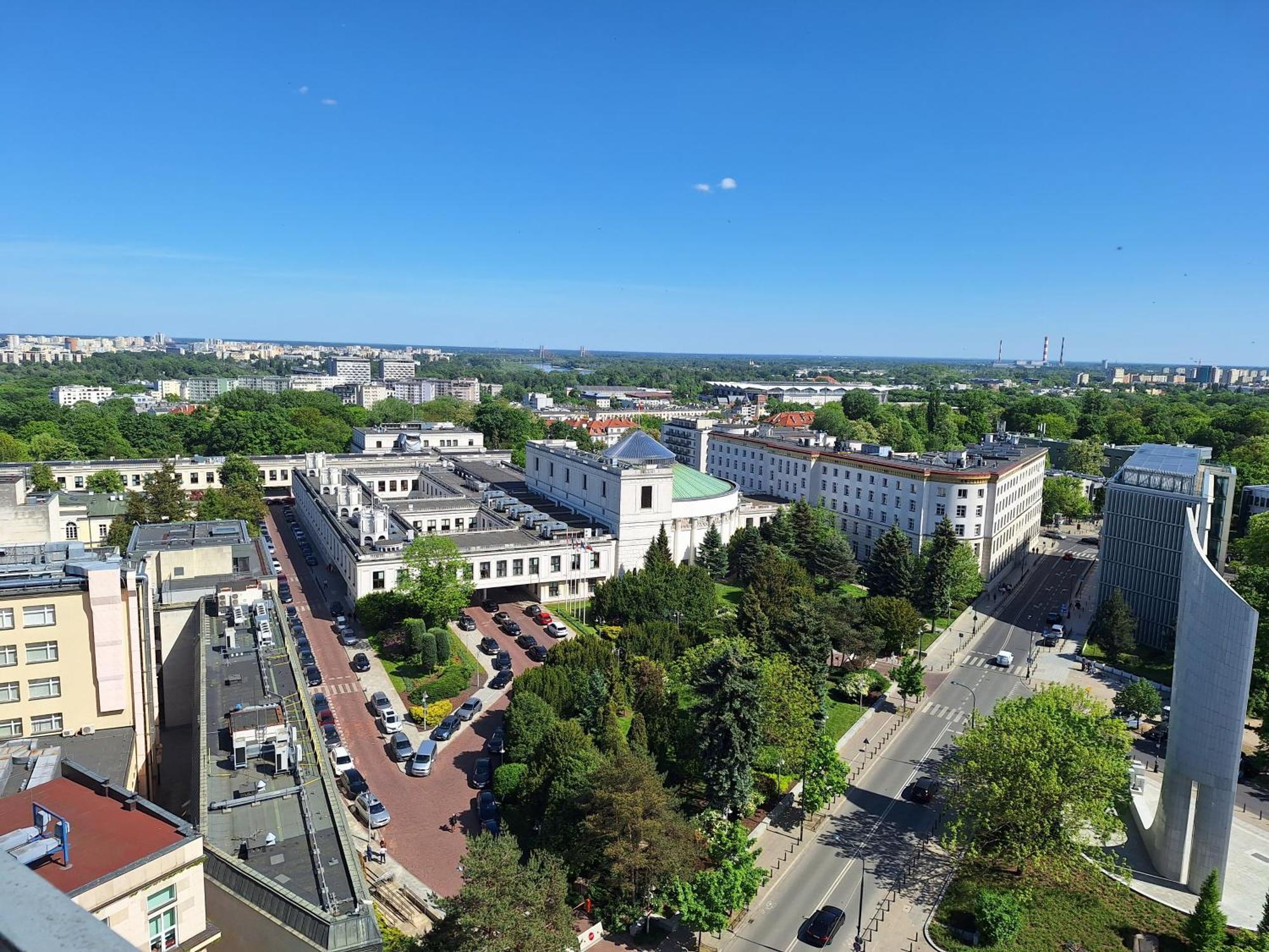 Apartament Wiejska 9 Varsóvia Exterior foto